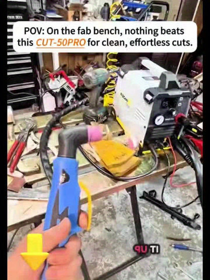 plasmasnijder – plasma cutter – snijbrander – plasma snijmachine – plasmamachine – 50 Amp snijstroom – non-touch pilot ARC technologie