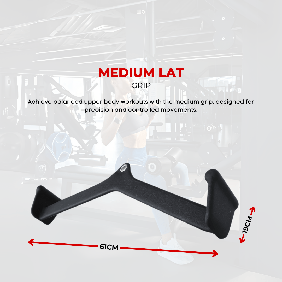 Fitnessgrepen – Trainingsgrepen – Handgrepen – Roeigrepen – Lat Pulldown Grepen – 5 Verschillende Grepen – Comfortabele Foam Rubber Coating