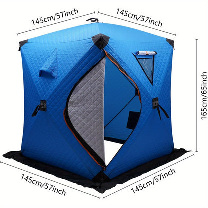 Privacy Tent – Vistuinhut – Kleedtent – Kampeertent – Outdoor Shelter – Compact 145x145x165 cm – Waterafstotend Oxford Katoen