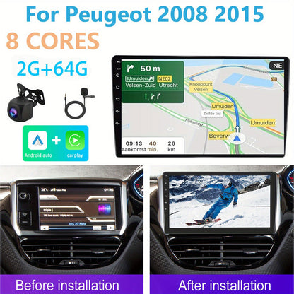 Car Stereo – Autoradio – Car DVD Player – Multimedia Systeem – In-Car Entertainment – 10,1 Inch Touchscreen – 2G+64G Geheugen – Android Auto & CarPlay – GPS Navigatie – DSP Audio – Achteruitrijcamera – Bluetooth – WiFi