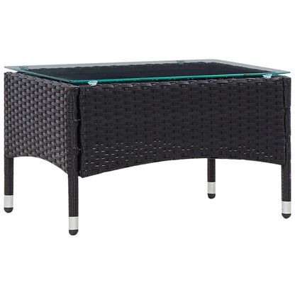 Loungebankset – loungeset – tuinmeubelset – hoekbank – tuinbank – Poly Rattan – Inclusief Dikke Kussens – Stevig Gepoedercoat Stalen Frame – Grijs