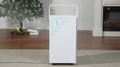 Luchtontvochtiger – Vochtvreter – Dehumidifier – Vochtverwijderaar – Wasdroger – 14L per Dag – Wi-Fi App Bedienbaar – Stil & Energiezuinig