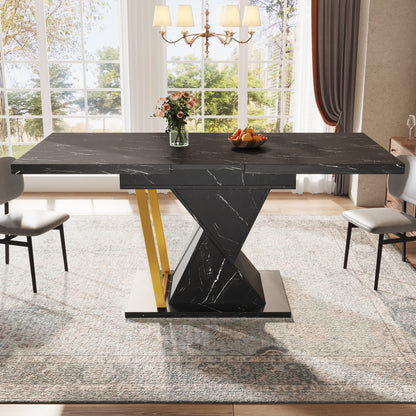 Uitklaptafel – Klaptafel – Eettafel – Uitschuiftafel – Inklapbare Tafel – Ruimtebesparend – Verstelbaar 110-140 cm – Modern Zonder Hout