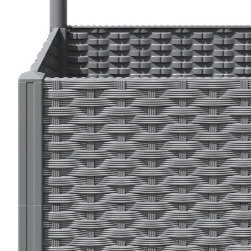 Trellis Plantenbak – Plantenpot – Patio Planter – Raised Garden Bed – Tuinbak – Extra Groot – Weerbestendig PP Materiaal – 120x40x136cm – Lattice Design