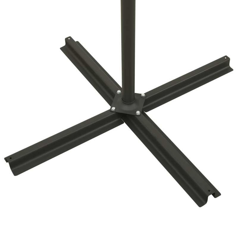 Zwevende Parasol – Lichte Parasol – Vierkante Parasol – Blauw Azure Parasol – Stevig Metalen Frame – Vented Top Voor Comfort