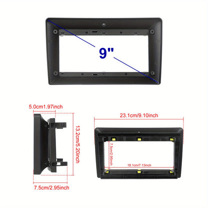 Android Autoradio – Car Stereo – Multimedia Systeem – In-Car Navigatie – Auto Radio – 9 Inch Touchscreen – Draadloze CarPlay & AHD Achteruitrijcamera