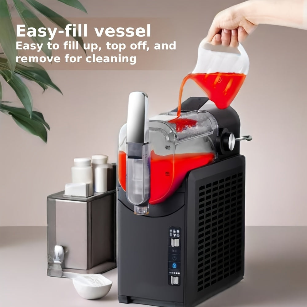Slush Machine – Slushie Maker – IJsdrank Machine – Sorbetapparaat – Smoothiemaker – 5 Snelheden – 2 Liter Inhoud - QUORE
