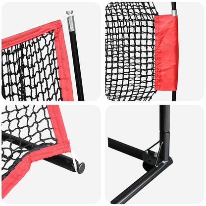 Portable Heavy-Duty Golf Practice Net - Indoor/Outdoor Rebound Net Suitable for all Skill Levels, Durable Target Training Net for Home, Driveway, Balcony, Easy Assembly & Compact Storage for Golf Swing Improvement & Control T