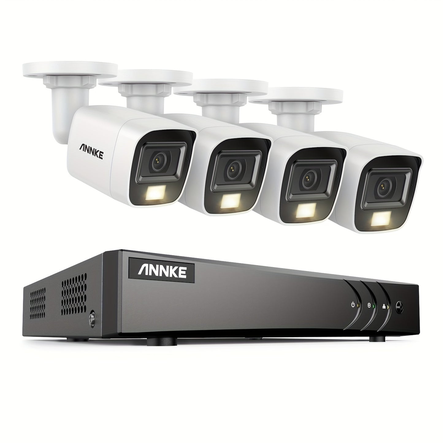 Bewakingscamera Set – Beveiligingscamera Set – Camerabewaking – CCTV Camera – Surveillance Camera – 3K Resolutie – Mens- en Voertuigherkenning