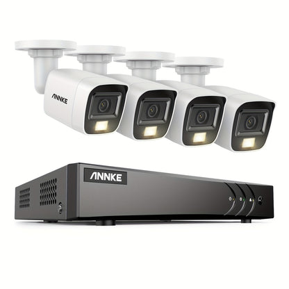 Bewakingscamera Set – Beveiligingscamera Set – Camerabewaking – CCTV Camera – Surveillance Camera – 3K Resolutie – Mens- en Voertuigherkenning