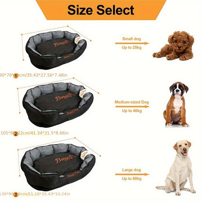 Hondenmand – Hondenkussen – Hondenbed – Dog Sofa – Hondenligbed – Extra Groot – Krasbestendig Oxford – Afneembare Wasbare Hoes – 105x80x22 cm