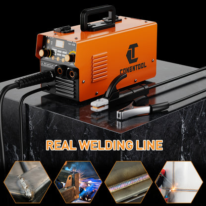 MIG Lasmachine – MMA Lasapparaat – TIG Lasser – Lasinverter – 3-in-1 Lasmachine MIG-200 – 200A Stroom – IGBT Inverter Technologie