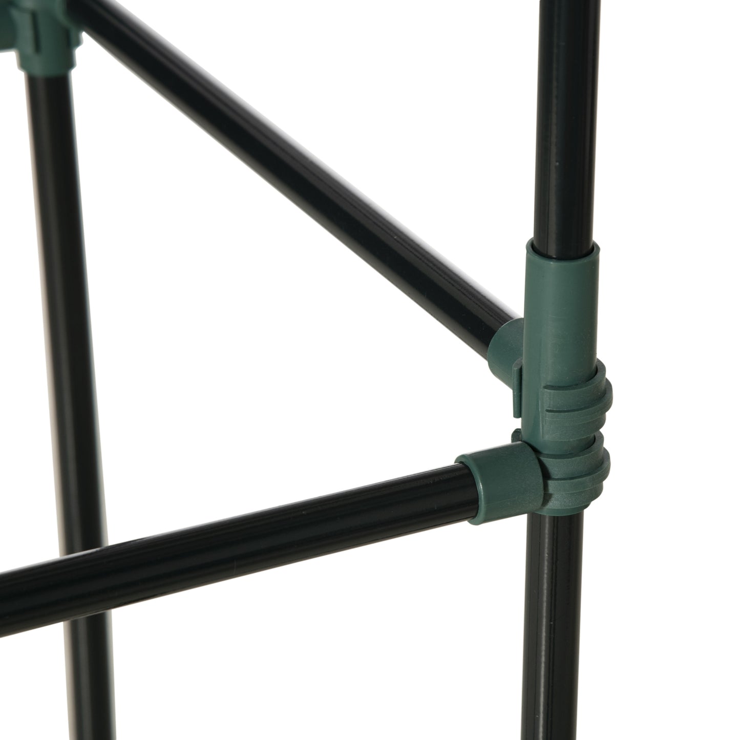 Metalen Bloembak Tuinbak Plantbak Plantenbak Kruidenbak – Antraciet Grijs – Grote Capaciteit 180x90x29,5 cm – Roestbestendig Met Klimrek