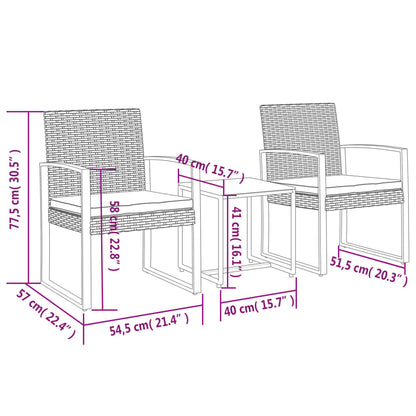 Tuinset hoekbank – loungeset – tuinmeubelen – tuin loungeset – buitenmeubilair – duurzaam staal frame – weerbestendig kunststof vlechtwerk – zwart – comfortabele dikke kussens