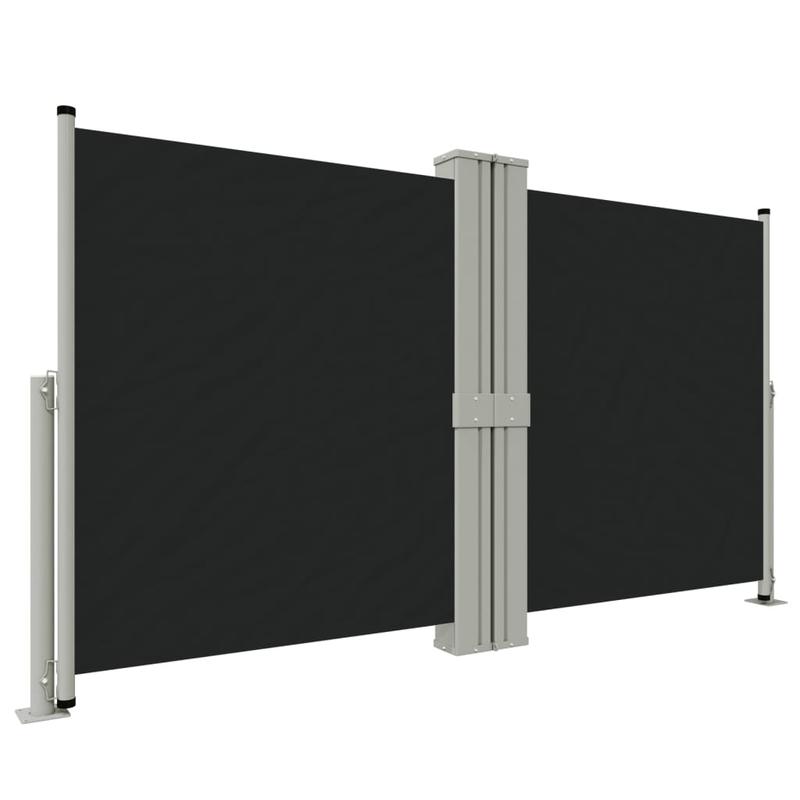 Uittrekbaar Windscherm – Windscherm Balkon – Privacy Scherm – Terras Afdekking – Waterafstotend Polyester – 140 Cm Hoog
