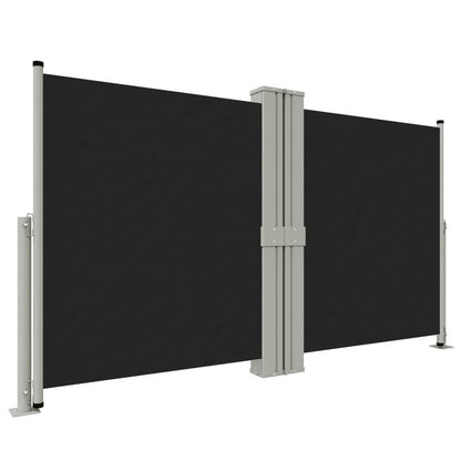 Uittrekbaar Windscherm – Windscherm Balkon – Privacy Scherm – Terras Afdekking – Waterafstotend Polyester – 140 Cm Hoog