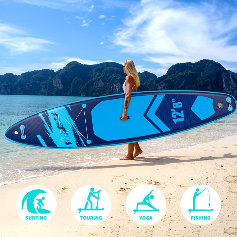 Opblaasbare SUP – Paddleboard – Stand Up Paddle – Inflatable Board – Watersportboard – 385x85x15 cm – Duurzaam PVC