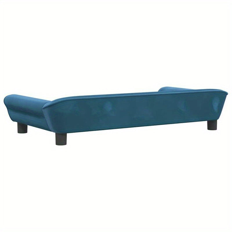Blue Dog Bed 100x50x21cm Soft and Light Beige-Friendly Warm and Comfortable Delicate Texture Body-Fitting Versatile for Home Suitable for Small-Medium Dogs