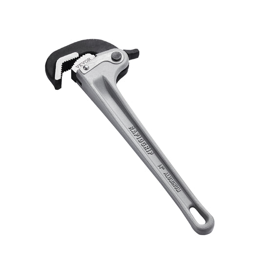 Pijpsleutel – Buisratel – Buismoersleutel – Sanitairgereedschap – Installatiesleutel – Aluminium – 14 Inch – Automatische Bekverstelling – Ergonomisch Handvat