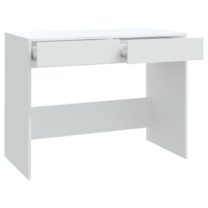 Bureau – Computertafel – Werktafel – Kantoormeubel – Desk Wit – Hout – 101x50x76,5 cm