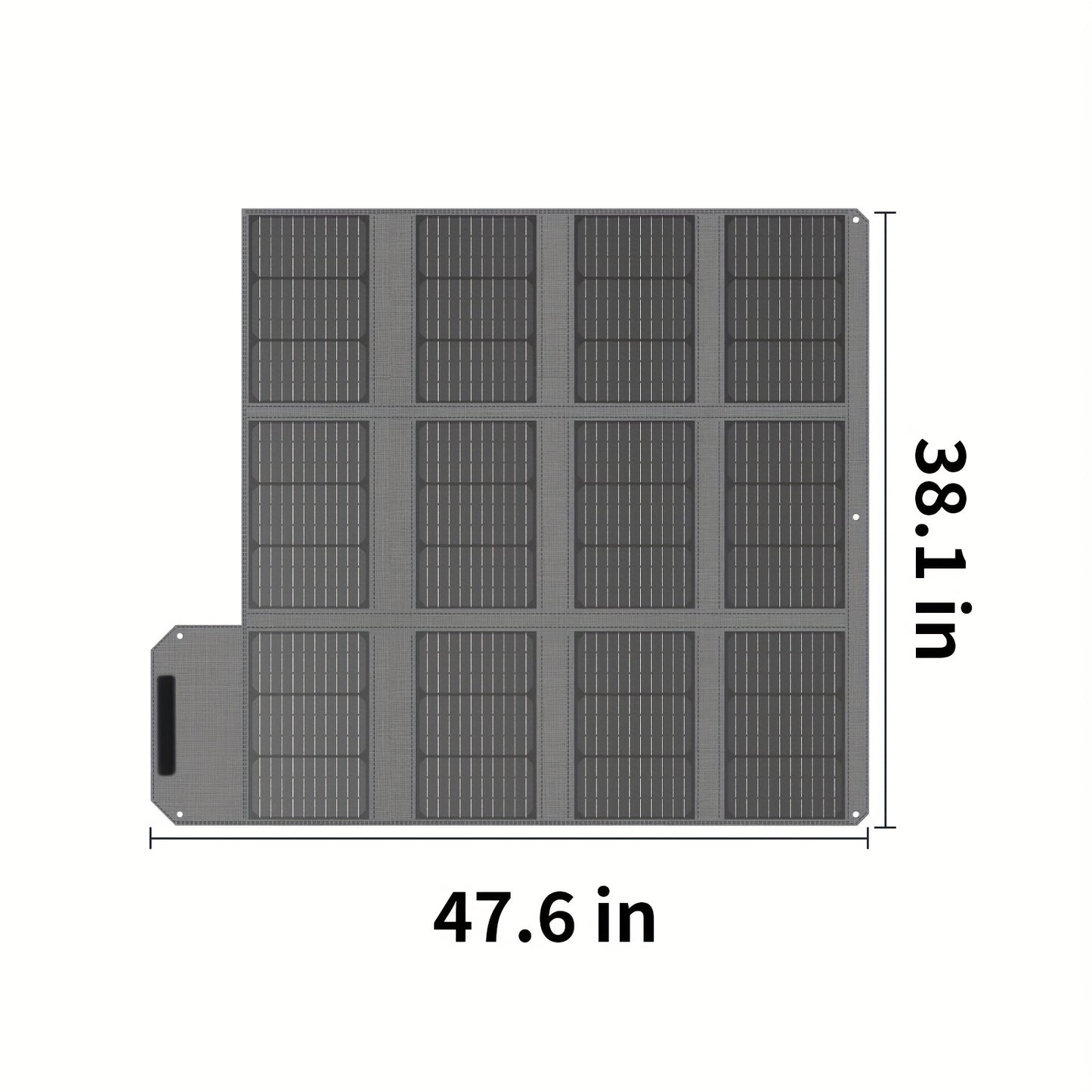 Zonnepaneel – Draagbaar Solar Panel – Camping Zonnepaneel – Hiking Gear – Outdoor Energy Solution – 120W Vermogen – Lichtgewicht Monokristallijn