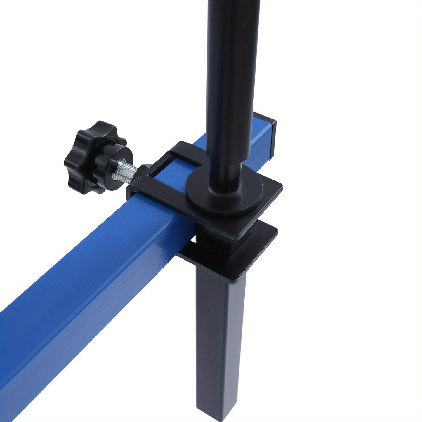 Wielstandaard – Velgenrek – Bandenstandaard – Schilderstandaard – Opbergrek – Verstelbaar Tot 100 kg Draagkracht – 360° Draaibare Kegels – Blauw