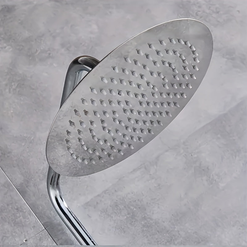 Douche Systeem – Regendouche – Handdouche – Douche Set – Badkamer Douche – Verstelbare Hoogte – Duurzaam Messing Metalen Constructie – Zilveren Afwerking