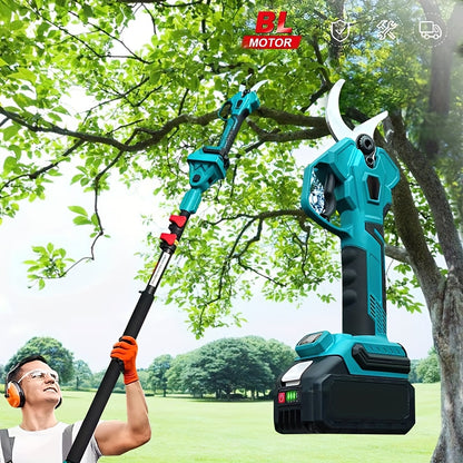 Elektrische Takkenschaar – Snoeischaar – Accu Snoeischaar – Draadloze Takkenzaag – Verstelbare Steel – 3500W Motor - met 1 batterij