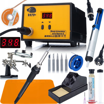 Rosfix 937D+ Soldering Station with Accessories