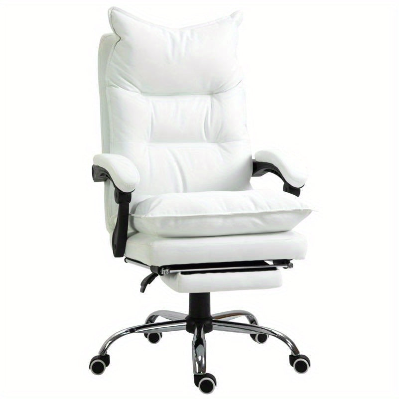 Bureaustoel – Ergonomische Stoel – Office Chair – Draaistoel – Bureaustoelen – Geheugenfoam Komfort – 360° Draaibaar Met Metalen Frame