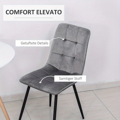 Eetkamerstoel – Stoel – Dining Chair – Keukenstoel – Tuinstoel – Verstelbare Hoogte – Ademend Linnen Bekleding