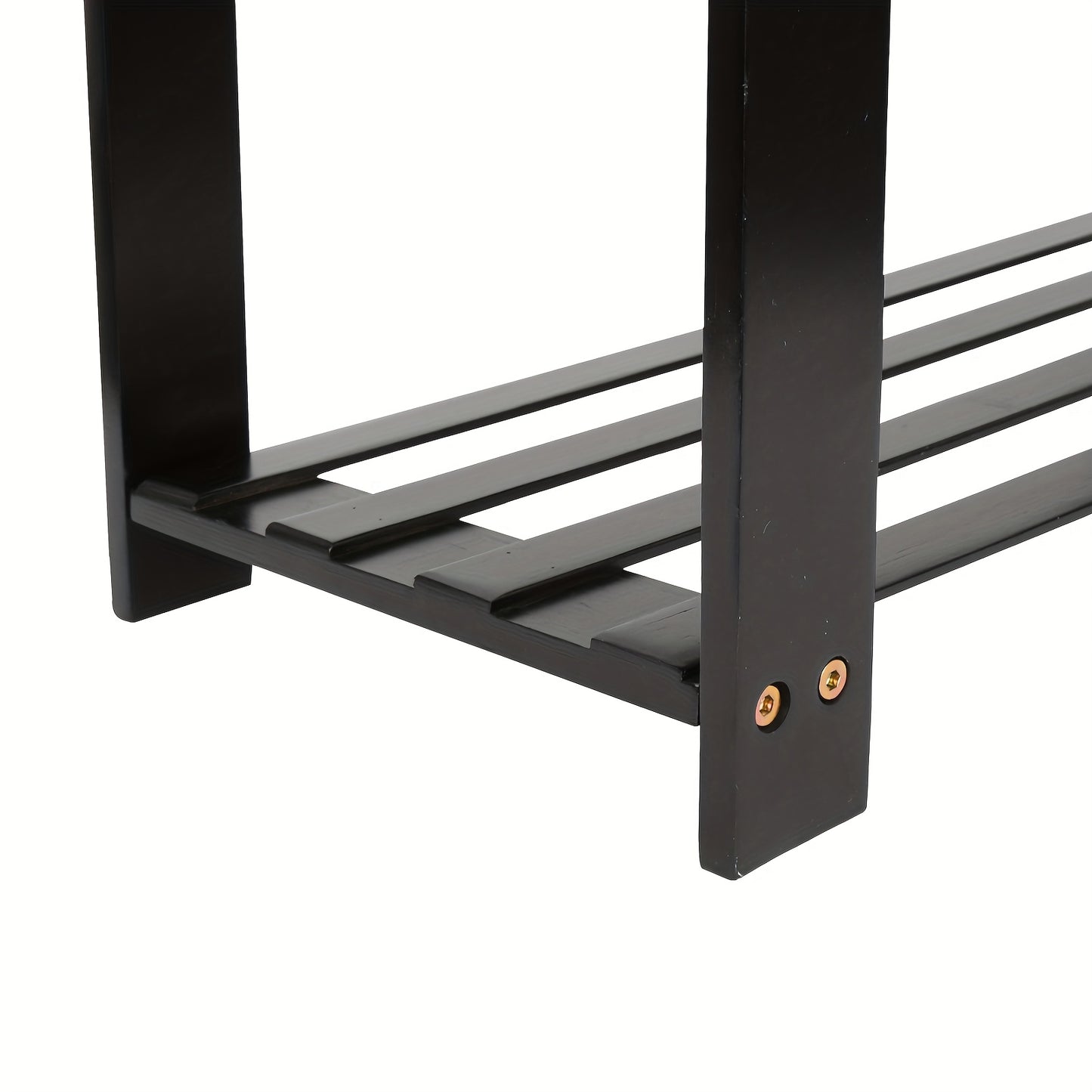 Schoenbank – Schoenenrek – Schoenopberger – Entréebank – Voordeurbank – Bamboe En Kunststof Board – Compact 70x27x42 cm
