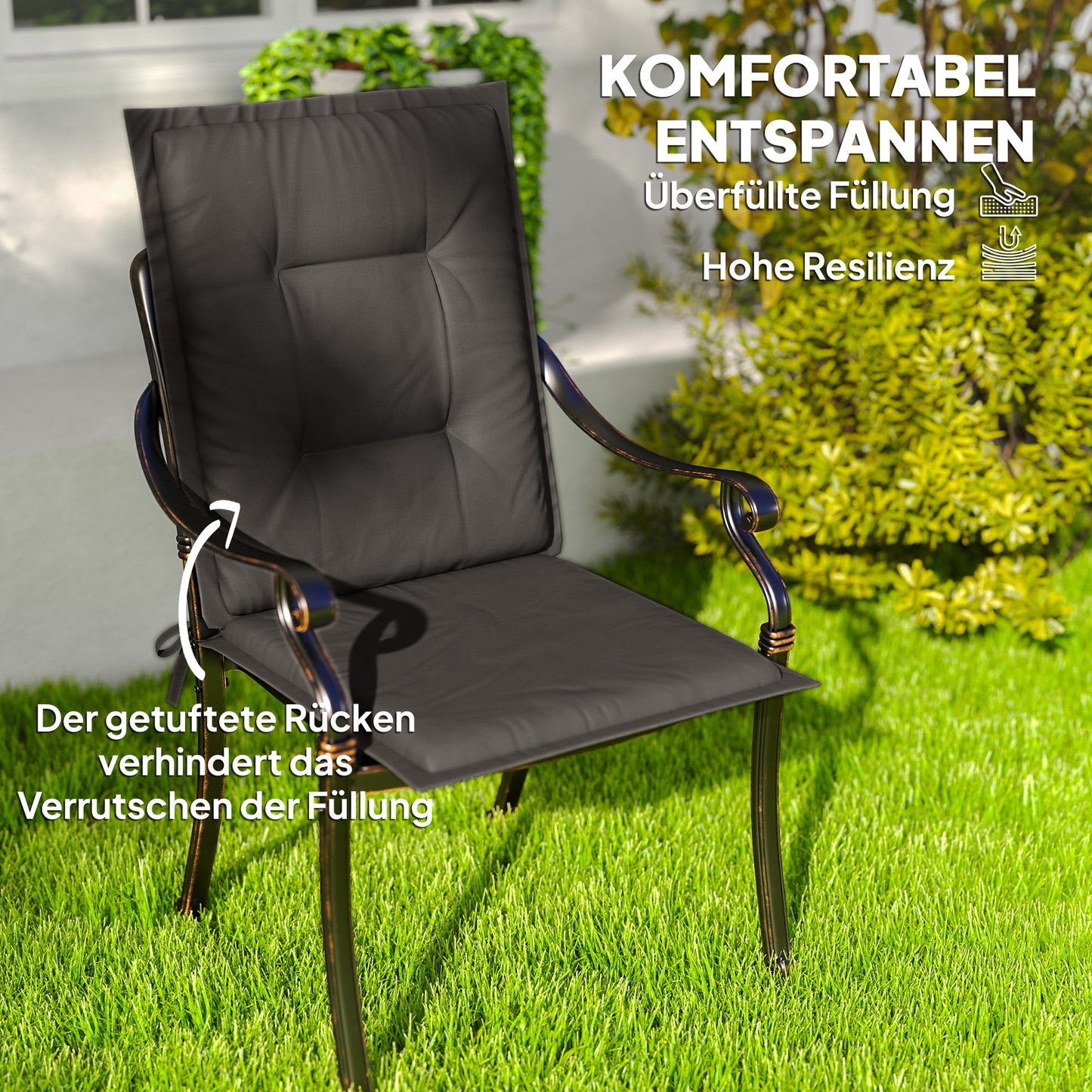 Bootstoelen – Bootstoelenset – Vouwstoelen – Lage Rugstoelen – Watersportstoelen – Waterbestendig PVC Leer – Dikke Schuimkussens