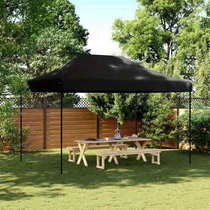 Collapsible Pop-Up Party Tent 410X279X315 Cm Black