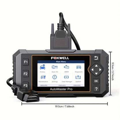 Autodiagnoseapparaat – OBD2 Scanner – Voertuigfoutlezer – Motorcodelezer – ABS SRS Diagnose – 2,4 Inch Display – Batterijloos Via OBD-Poort