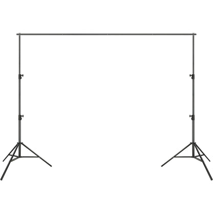 Achtergrondstandaard – Fotostatief – Greenscreenstandaard – Achtergrondframe – Verstelbaar – Heavyduty Metaal – 360 cm Breedte – 3 m Hoogte