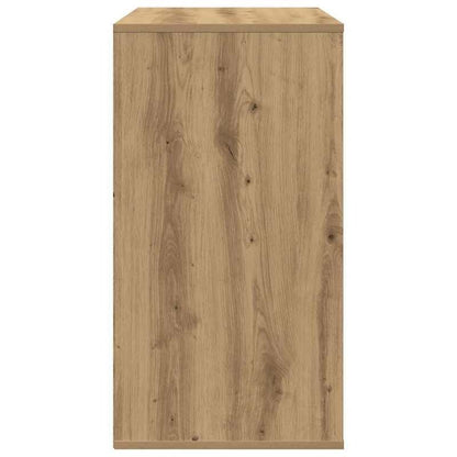 Modern Oak Wood Storage Cabinet with Lockable Drawers - 60x41x76cm Heavy-Duty Chest of Drawers, Oak Veneer-like, Minimalist Modern Organizer for Bedroom, Living Room, Office - Easy Assembly -Standing Furniture Unit (Engine, S