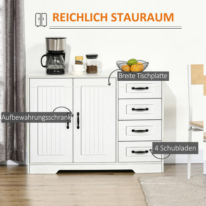 Opbergkast – Opbergmeubel – Kasten – Opbergmeubel – Multifunctionele Kast – Hardhout & Metaal – Compact Formaat Minder Dan 70 cm