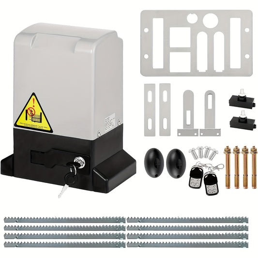 Schuifdeuropener – Automatische Deuropener – Elektrische Deuropener – Deurbediening – Schuifdeursysteem – Geschikt Tot 600 Kg – 280W Motor Met 4m Rail