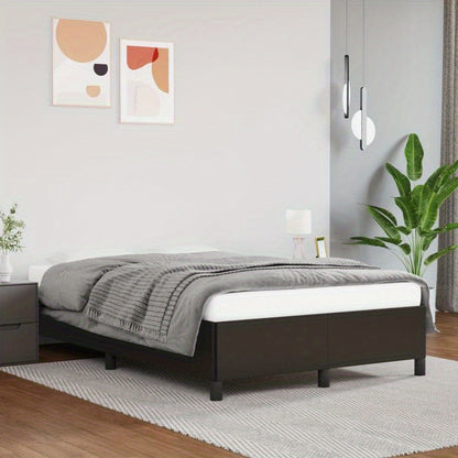 Bedframe – Eenpersoonsbed – Slaapbank – Kinderbed – Bedbank – Kunstleer Bekleding – Stevig Hardhout – 120x200 cm