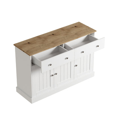 Carving Textures On The Living Room Side Panels, Ample Storage Space, And Stylish Furniture