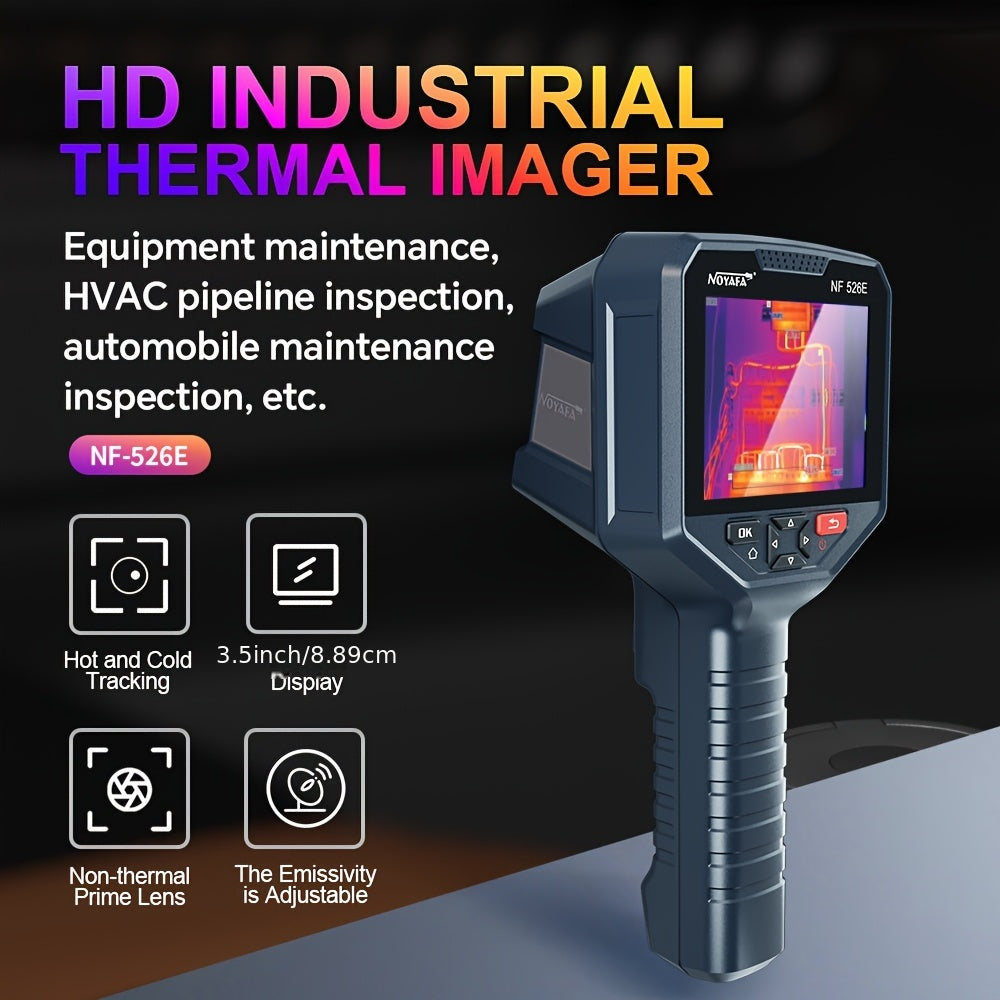 Warmtebeeldcamera – Warmtecamera – Thermische Camera – Infrarood Camera – Warmtebeeld Kijker – 256*192 HD Resolutie – 3D Laser & PMD Technologie