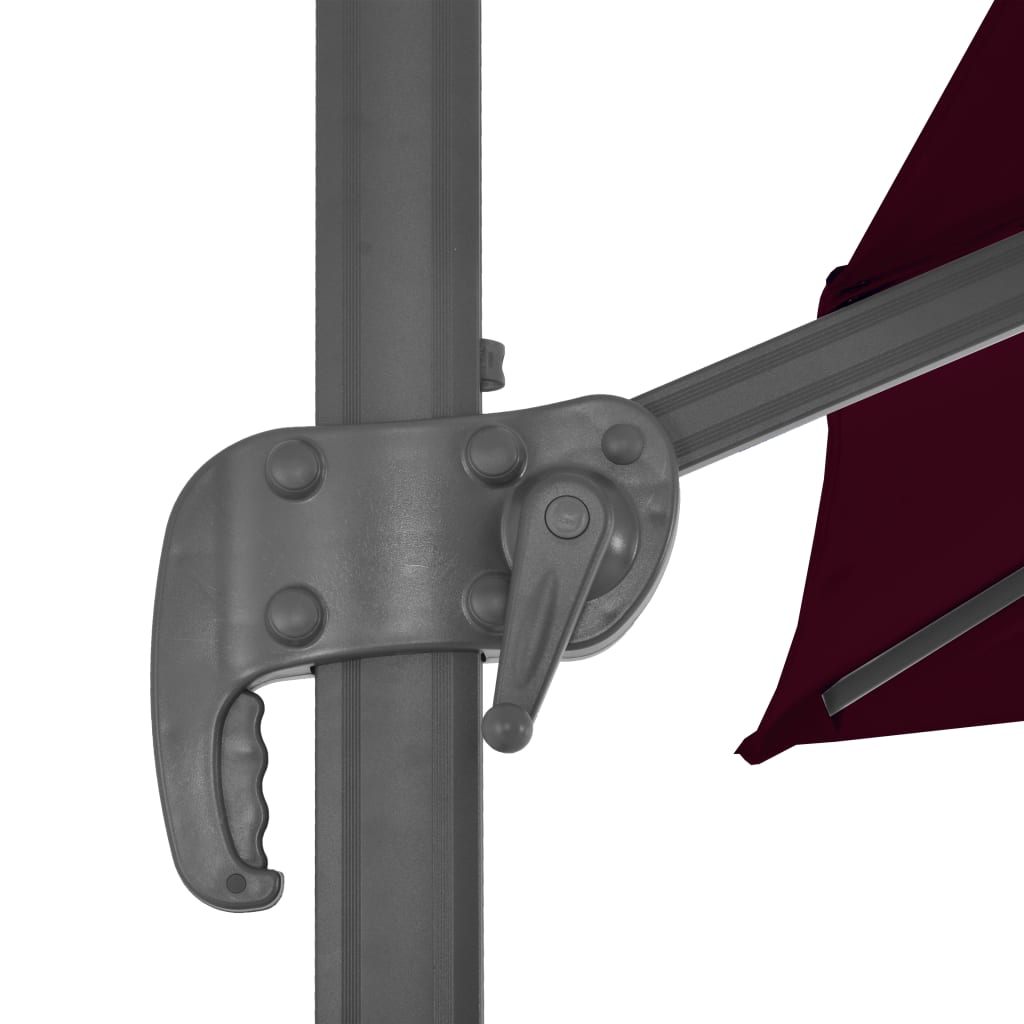 Zwevende Parasol – Hangende Parasol – Zweefparasol – Balkon Parasol – Aluminium Frame – 360 Graden Draaibaar – UV-Bescherming