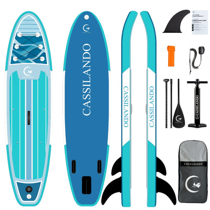 Stand Up Paddle Board – SUP Board – Peddelboard – Inflatable Paddleboard – Yoga Board – 335 cm – Hoogwaardig PVC – Compleet Met Accessoires