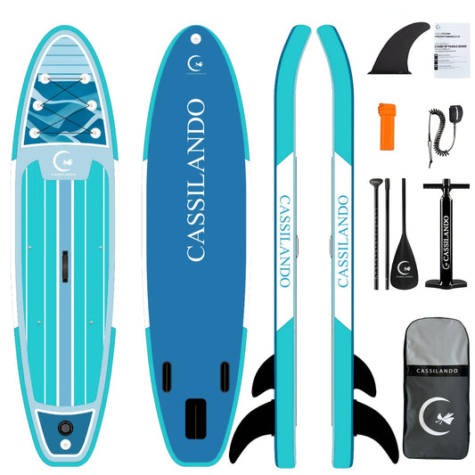Stand Up Paddle Board – SUP Board – Peddelboard – Inflatable Paddleboard – Yoga Board – 335 cm – Hoogwaardig PVC – Compleet Met Accessoires