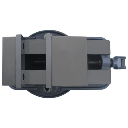 Bankbout – Bankschroef – Werkbankklem – Draaibare Bankschroef – Klem – Gietijzer – 160 mm Kaakbreedte – 360° Draaibaar