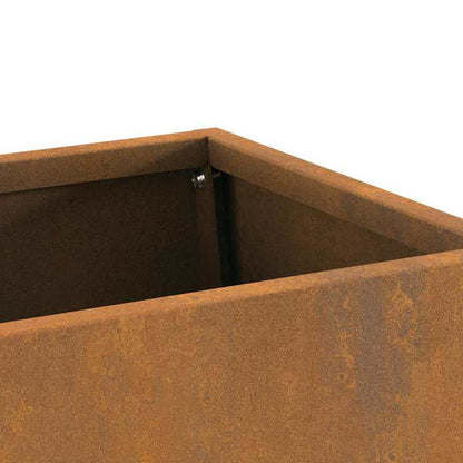 Vuurkorf Bruin 60 X 35 X 100Cm Cortenstaal This Stylish Rectangular Outdoor Fire Pit Provides Warmth And Ambiance on Chilly Evenings. It'S Built to Last, So You Don'T Have to Worry about Wear And Tear. It'S The Perfect Choice