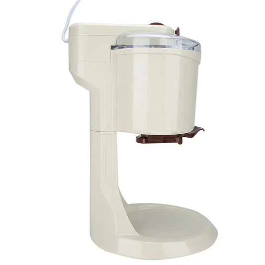 IJsmachine – Ijsmaker – Sorbetmaker – Yoghurtijsmachine – 1 Liter Inhoud – Voedselveilig Aluminium – Stil En Energiezuinig