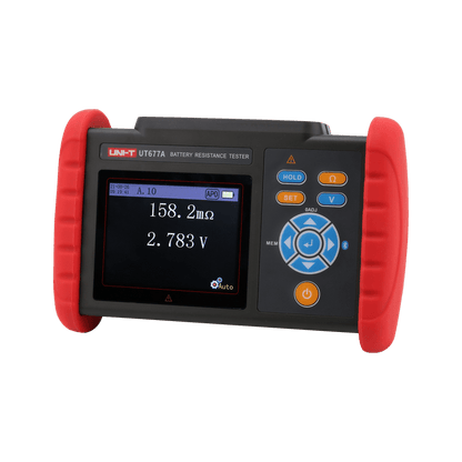 Batterijtester – Accutester – Accumeter – Weerstandsmeter – Batterijweergave – Interne Weerstand Metingen Tot 0,001 mΩ – Breed Meetbereik 0-71 V