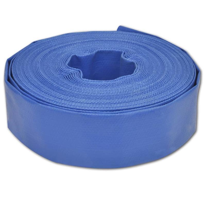 Tuinslang – PVC Tuinslang – Platte Tuinslang – Tuinslang 100 Meter – Flexibele Tuinslang – Weerbestendig – Universele Aansluitingen